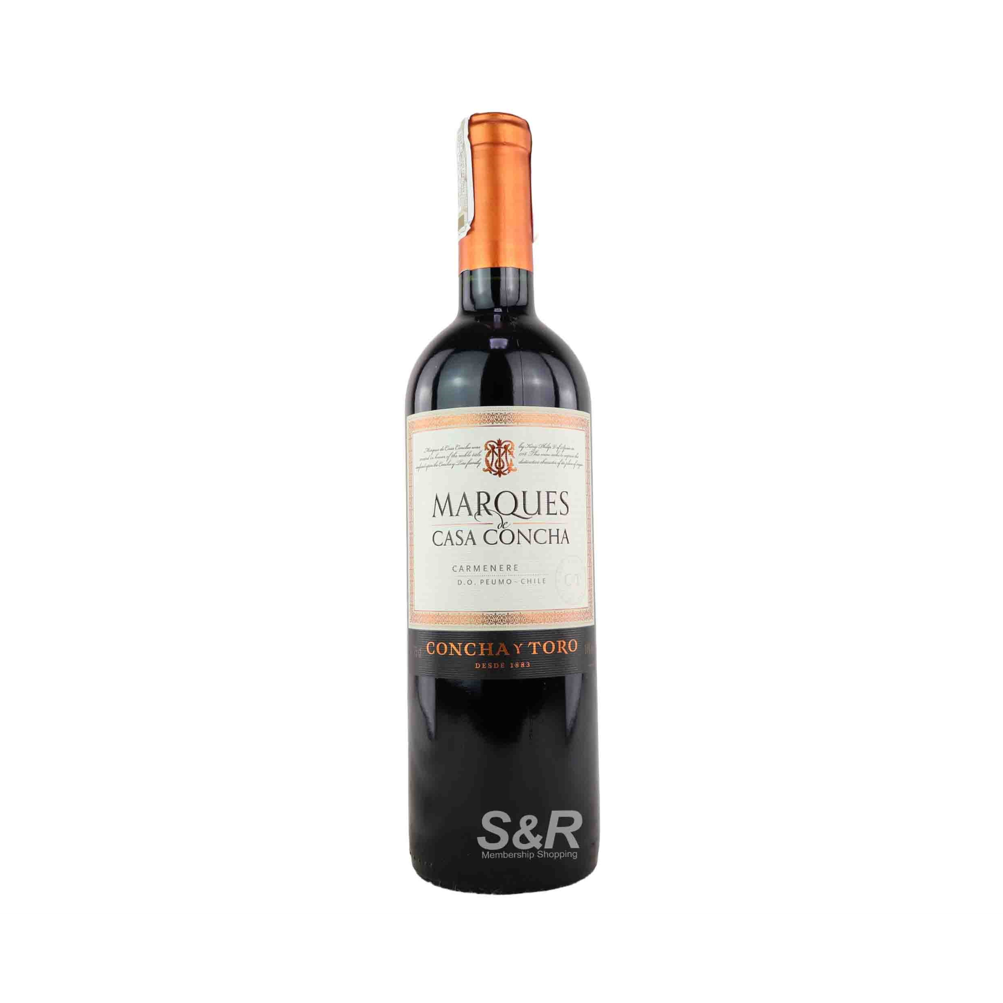 Concha y Toro Marques de Casa Concha Carmenere Red Wine 750mL Concha y Toro Marques de Casa Concha Carmenere Red Wine 750mL